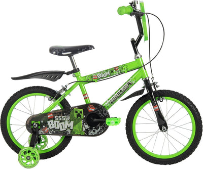 Huffy Minecraft 16 Zoll Kinderfahrrad - Grün