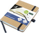 Kangaro-Notizbuch – A6 – Kraftpapier – mit Linie – mit Gummiband, Band und Stiftschlaufe – k-552121