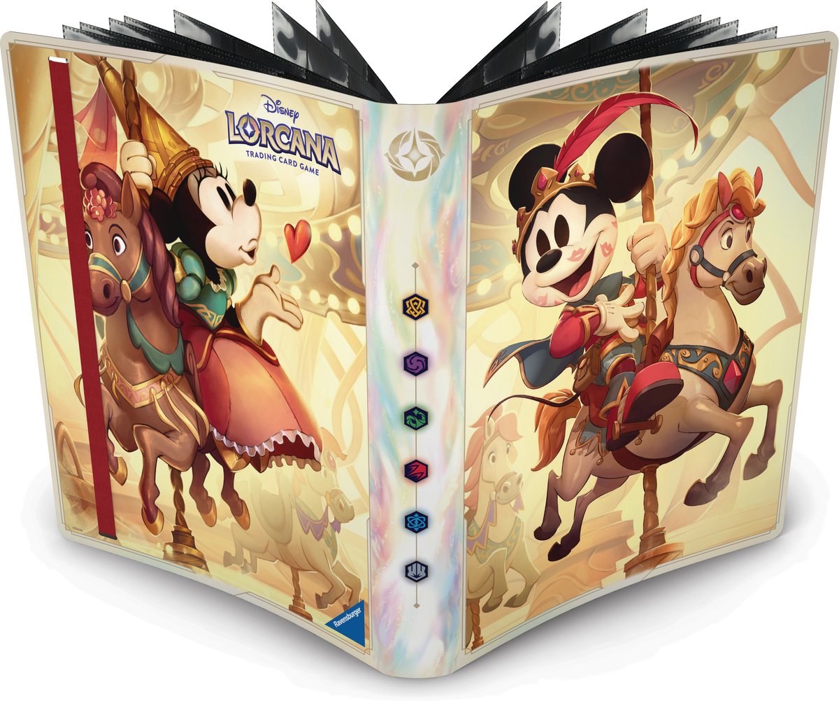Ravensburger Disney Lorcana – Portfolio mit ikonischem Mickey Minnie