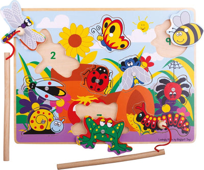 Bigjigs Magnetic Fish Game Insekten