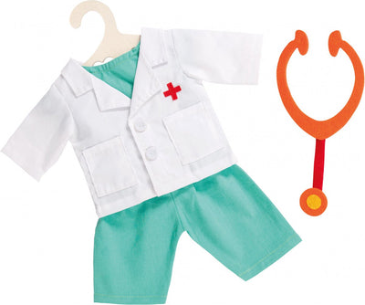 Heless Dolls Doctor Outfit mit Stethoskop, 28-35 cm