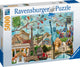 Ravensburger spielen Puzzle -Stadt -Collage, 5000st.