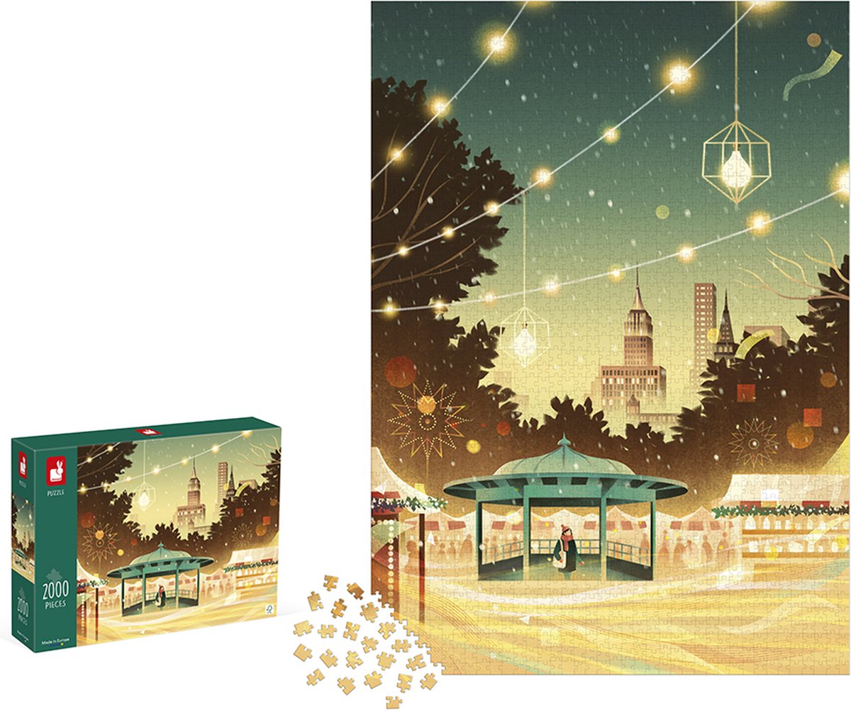 Janod – Kidult-Puzzle – Eine Nacht in New York – 2000 Teile