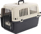 Flamingo Transportbox Hund S 61×40×41 cm – Transportkäfig Nomad dunkelgrau