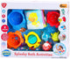 Spielen Sie spritziges Badspielzeug, 8dlg.