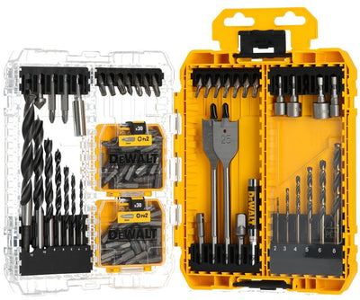 Dewalt-Zubehör – robuster Koffer, 100-teiliges Bohrer- und Bit-Set dt70784