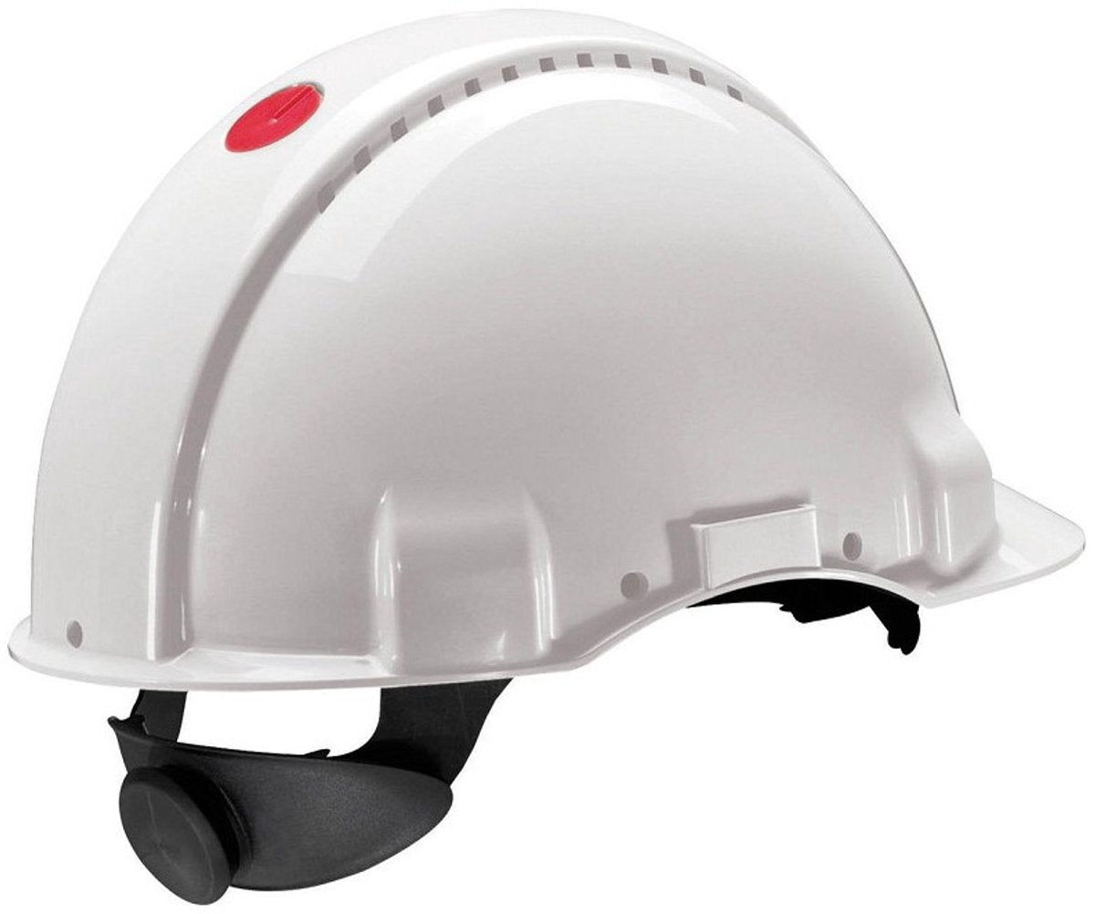 3 m Peltor G3000 Schutzhelm mit Zifferblatt – weiß