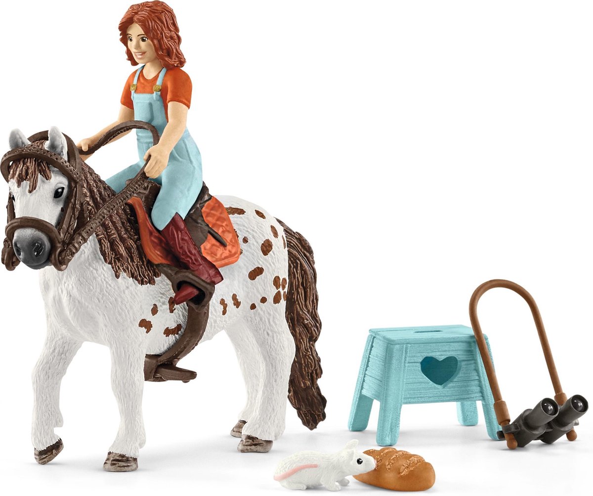 Schleich Horse Club Mia und Spoty + Accessoires