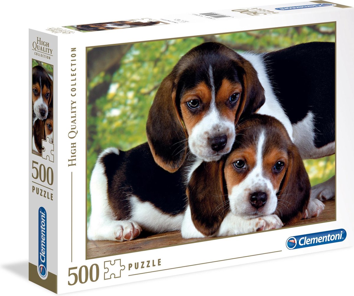 Clementoni Puzzle Hundefreunde, 500st.