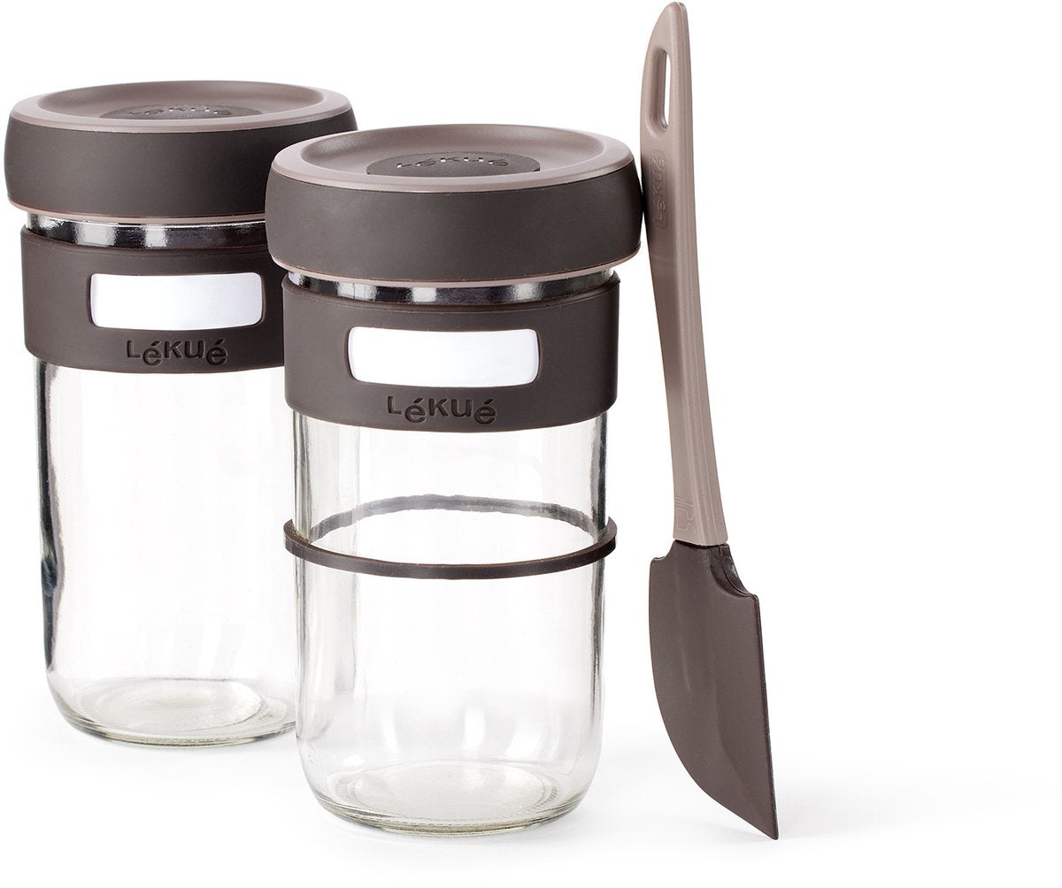 Lékué Sauerteig-Starterset - braun
