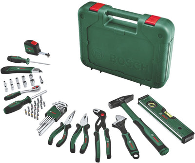Bosch grüner Handwerkzeugsatz Advanced | 52-teilig - 1600a02by7