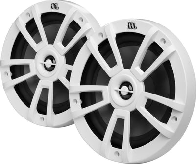 Jbl Marine Stage 8 – 8 (20 cm) Marine-Audio-Lautsprecher – 2-Wege-Koaxial – 125 W RMS 375 W Spitze – Weiß