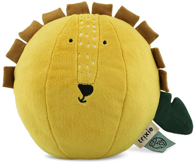 Trixie Klangkugel Mr. Löwe - Spielzeug für Baby - erstes Spielzeug - Mutterschaftsgeschenk - gelb
