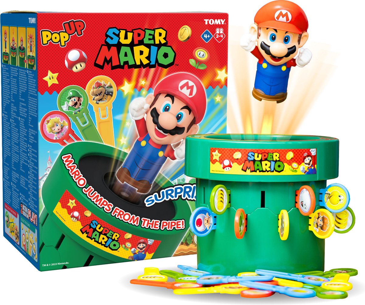 Tomy Pop -up Super Mario Brettspiel