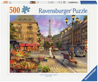 Ravensburger Jigsaw Puzzle Gehen Sie durch Paris, 500st.