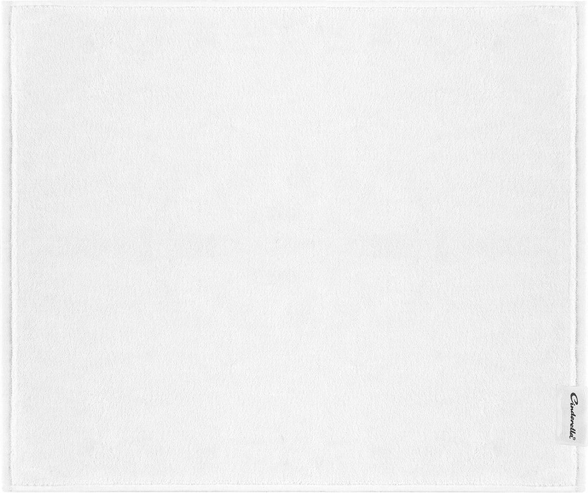 Cinderella Sundays Badematte – Duschmatte – 100 % Baumwolle – 50 x 60 cm – weiß