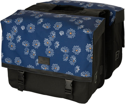Abi Fastrider Nara Doppel-Fahrradtasche Trend Daisy