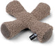 District 70 Ziggy – weiches Hundespielzeug mit Quietscher und Knistergeräusch – Taupe – ø30 cm