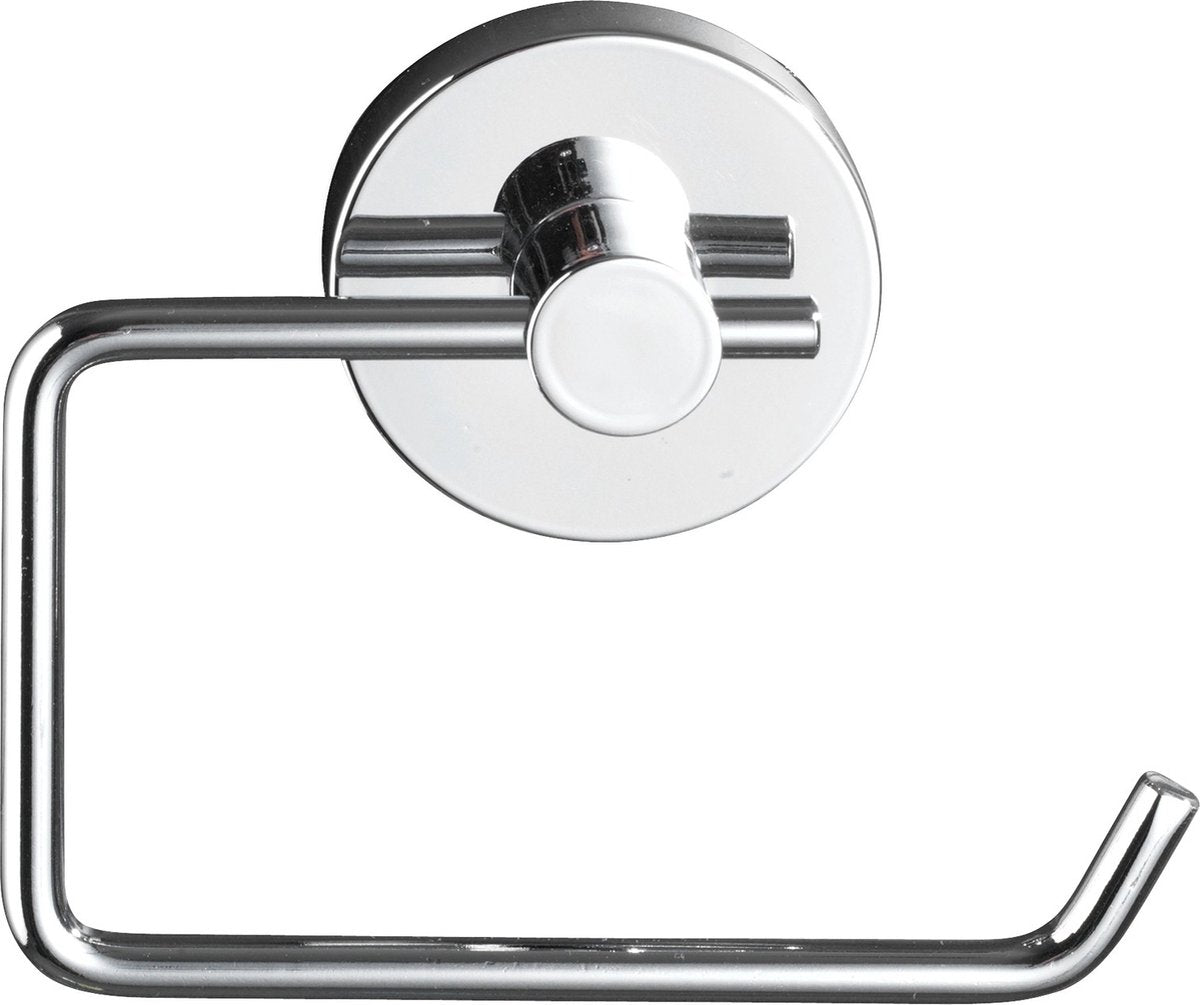 Wenko Vacuum-Loc Toilettenpapierhalter Milazzo Chrom - Toilettenpapierhalter - Befestigung ohne Bohren