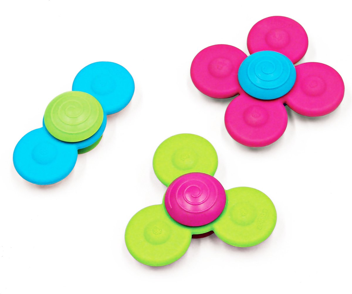 Fat Brain Toys Aktivitätsspielset Spinner 3-teilig