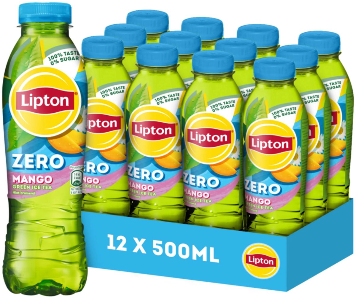 Lipton Eistee Green Mango Zero Pet (12x50cl)