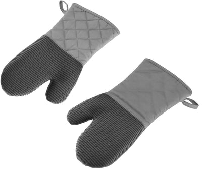 Westmark 2 Ofenhandschuhe mit Silikongriffen für besseren Halt, 15502270