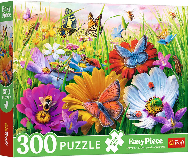Trefl-Puzzle - Insekten auf der Wiese - 300 Teile FSC-Karton.