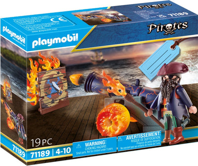 Playmobil Pirates 71189 Pirat mit Kanone