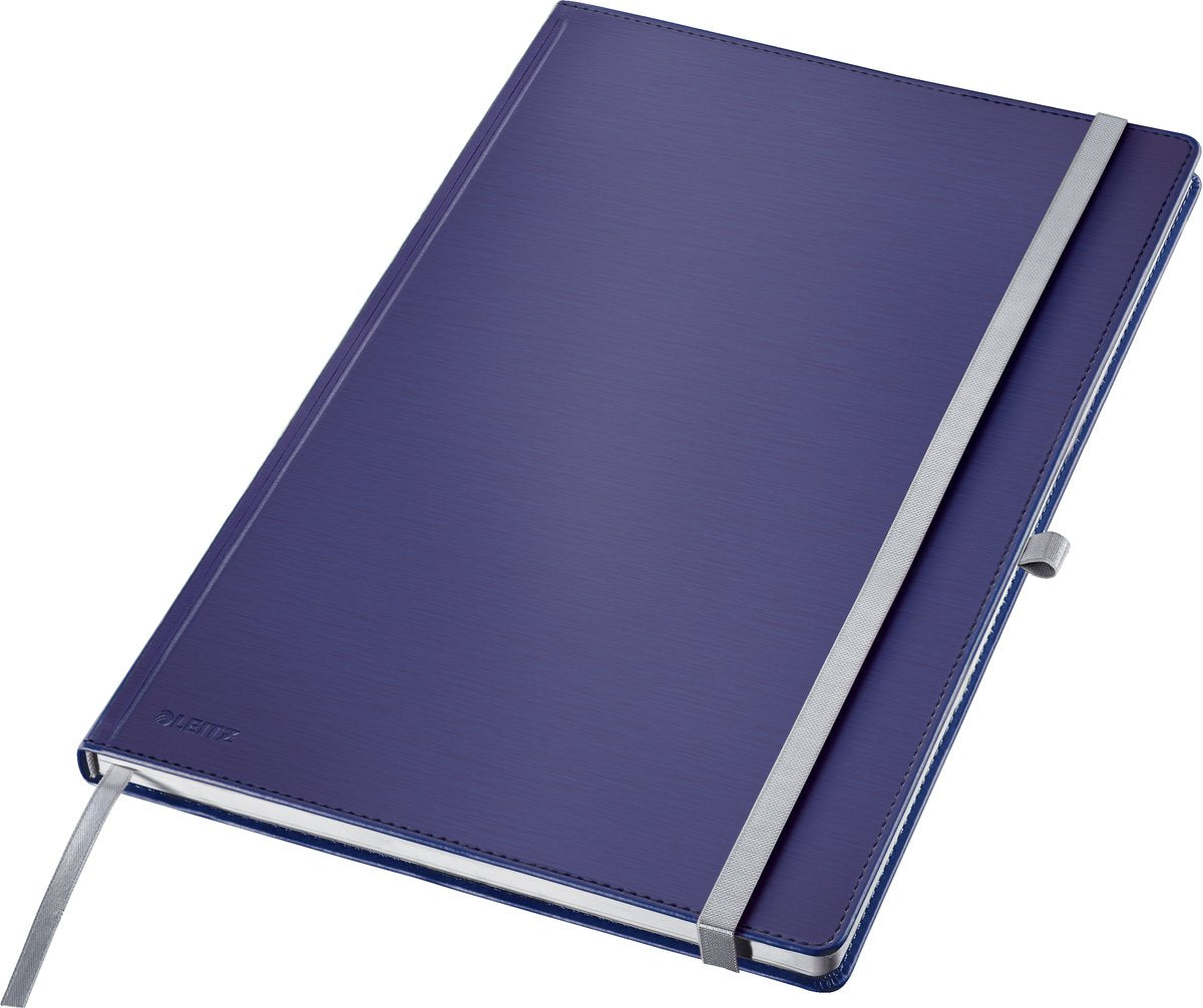 Leitz 44761069 Notizbuch kariert titanblau Seitenzahl: 80 DIN A4