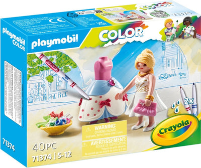 Playmobilfarben modisches Kleid 71374