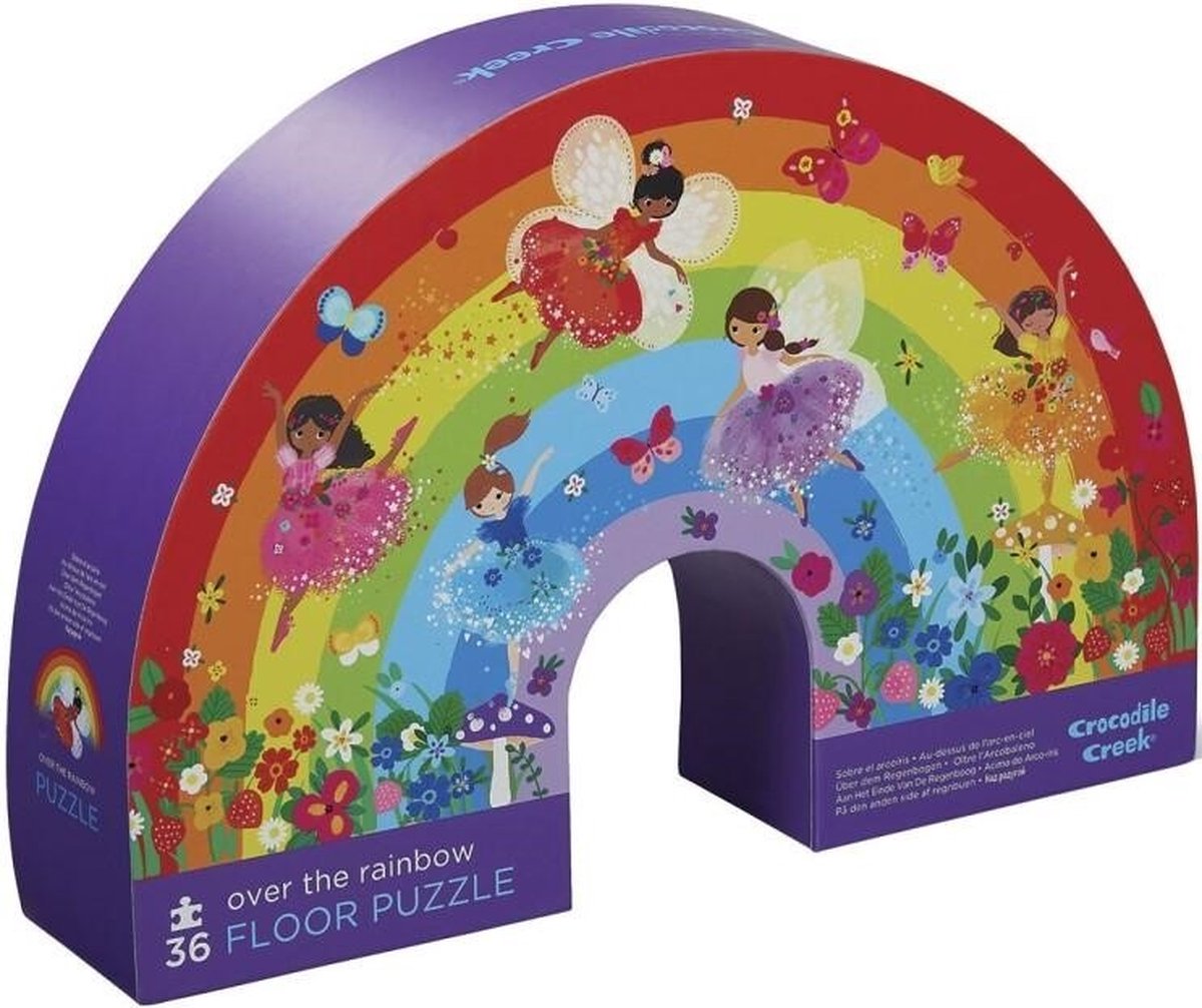 Crocodile Creek-Puzzle über dem Regenbogen – 36 Teile.
