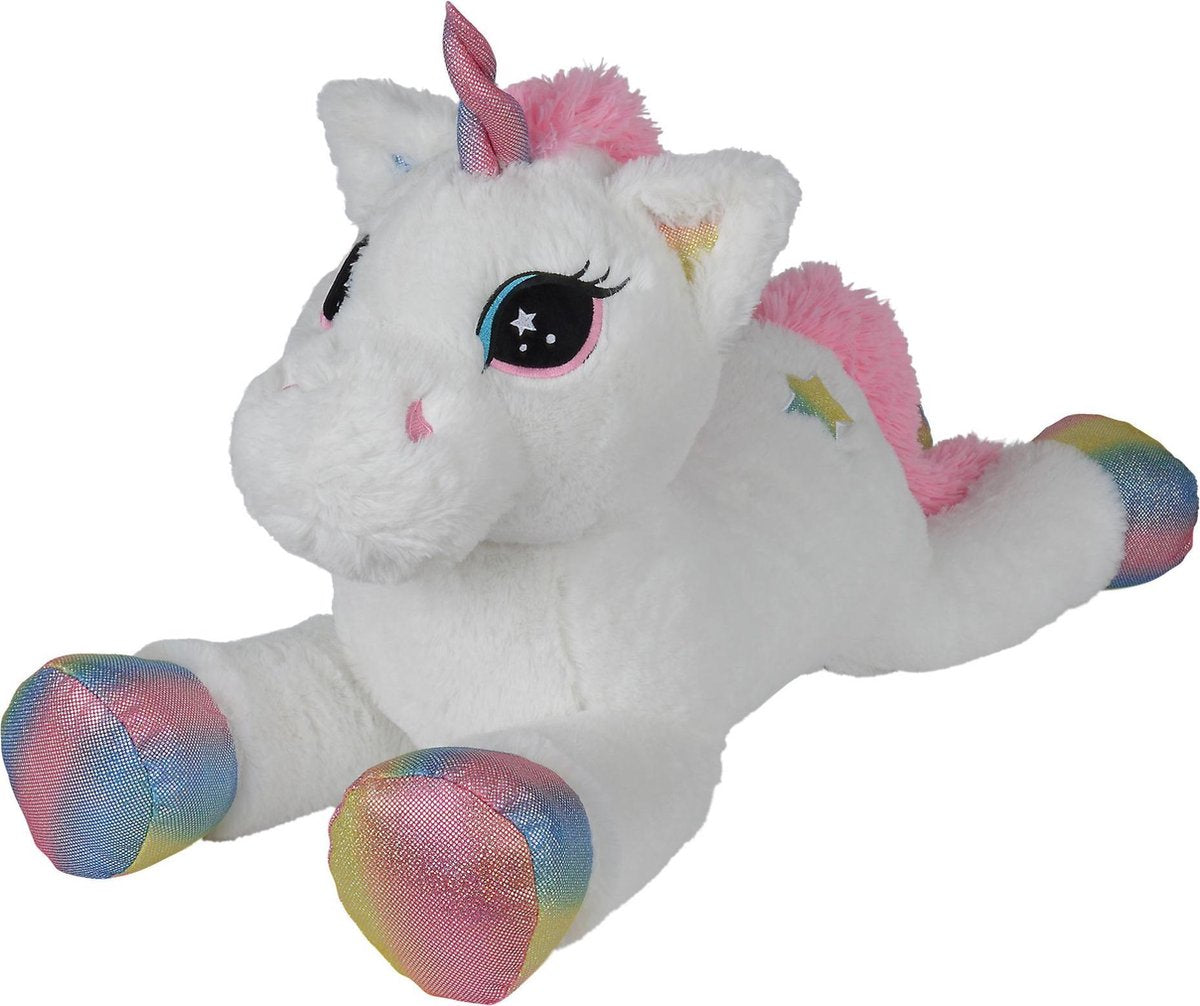 Nicotoy liegendes Einhorn 80cm