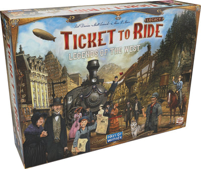 Days of Wonder Ticket to Ride – Legacy Legends of the West – Englisches Brettspiel