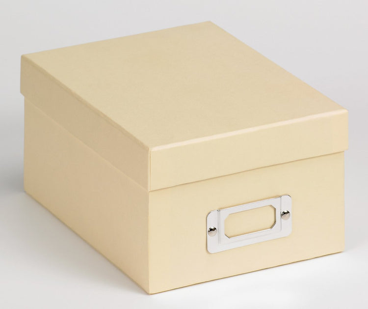 Walther fb-115-h fun – Foto-Aufbewahrungsbox – Größe 17 x 22 x 11 cm – 700 Fotos 10 x 15 cm – Creme