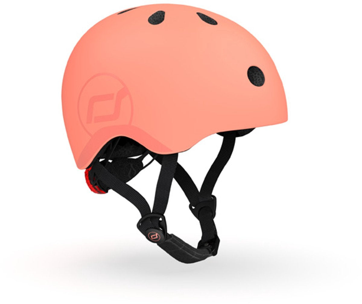 Scoot Ride Scoot und Fahrt Helm s Pfirsich