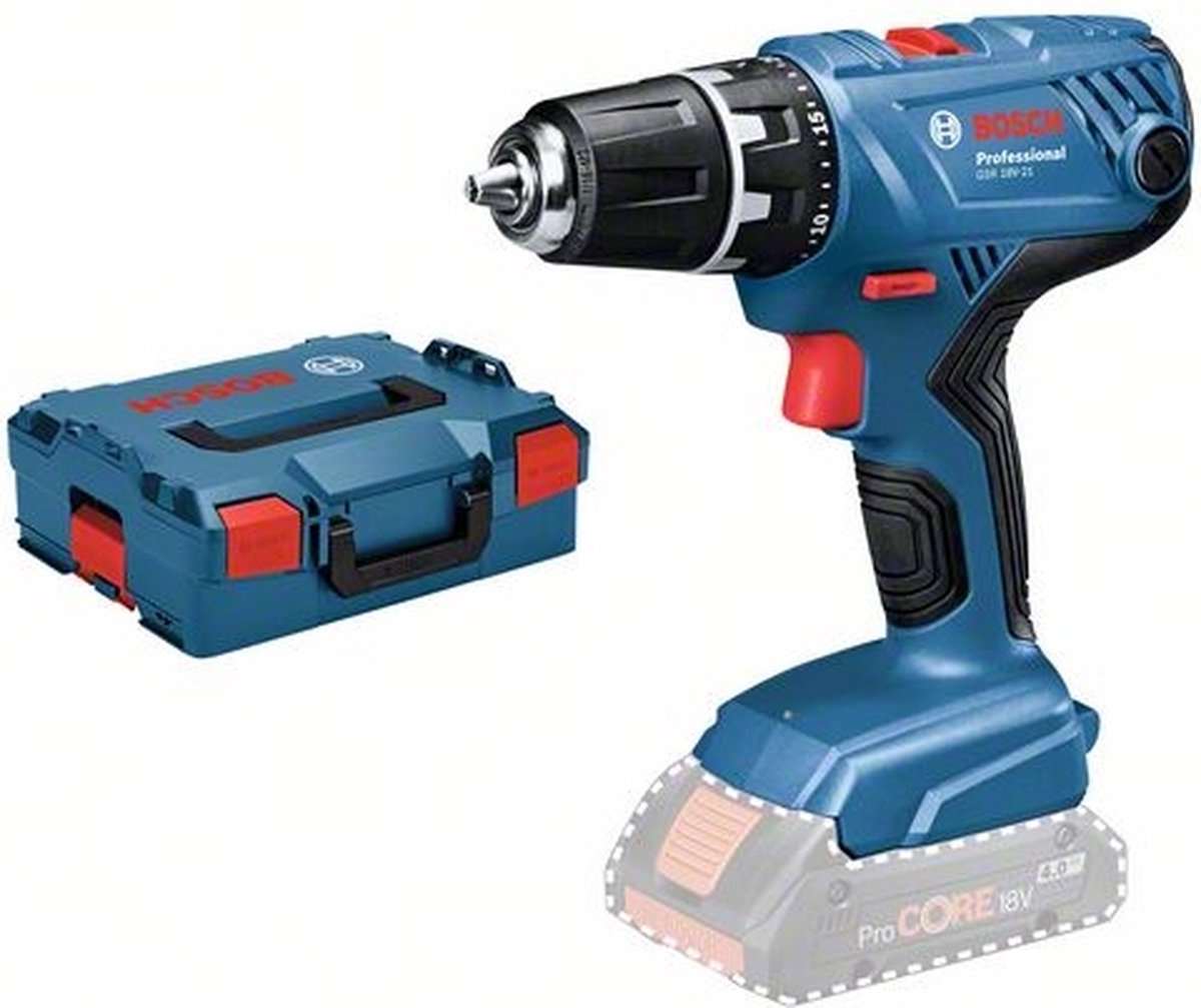 Bosch Professional GSR 18V-21 – Schraubendreher – Akku – Softgrip