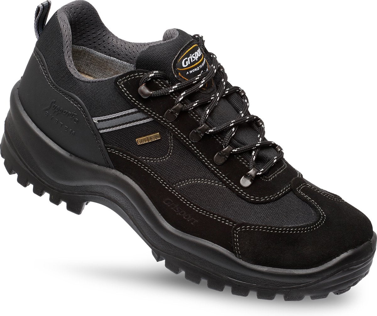 Grisport Torino Low Unisex-Wanderstiefel – Schwarz