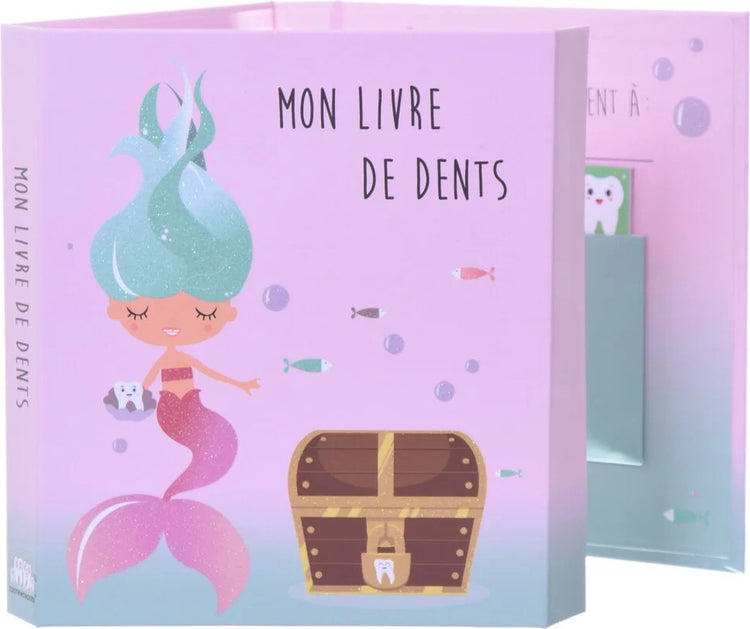 Toothwonders – La Sirene – Buch der Sammlung von Dellen mit magnetischer Fermeture