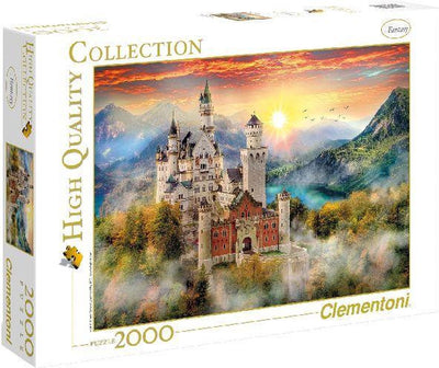 Clementoni – Puzzle – 2000 Teile – Schloss Neuschwanstein – Puzzle für Erwachsene – hohe Qualität