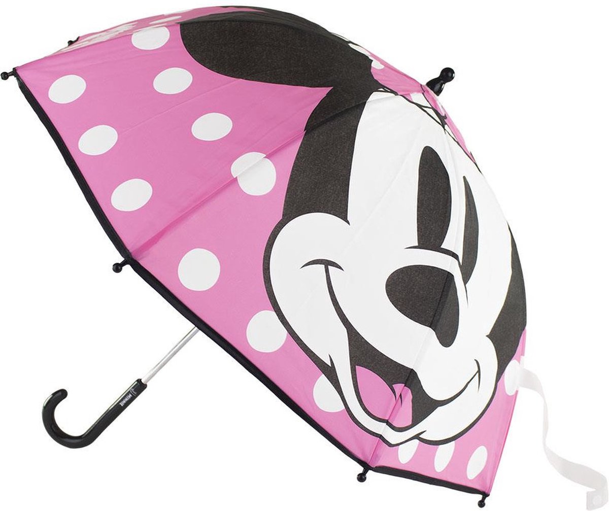 Disney Kinderschirm Minnie Maus rosa 71 cm - Regenschirme für Kinder