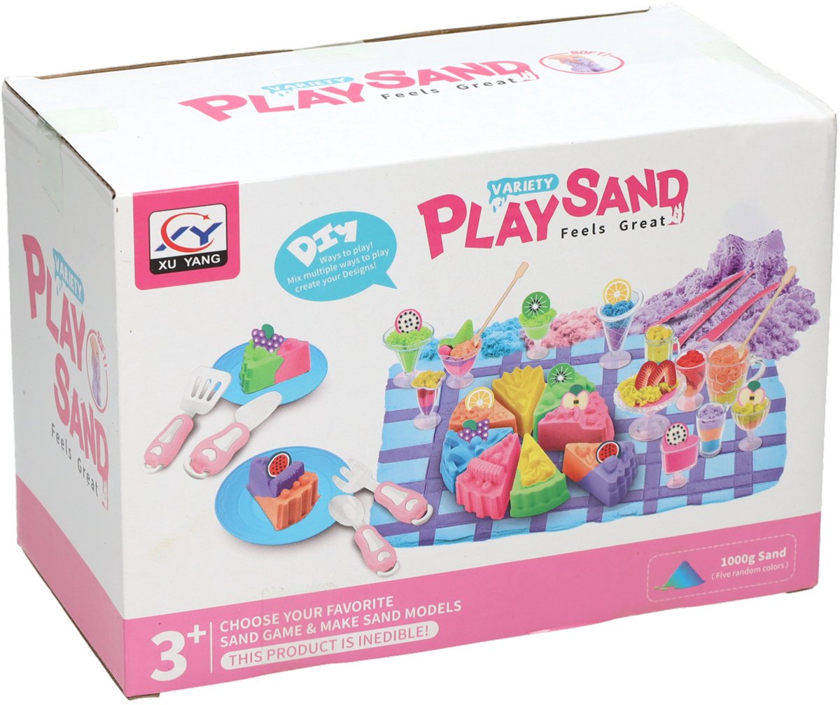 Spielen Sie Sandkuchen-Desserts mit Spielmatte, 1 kg