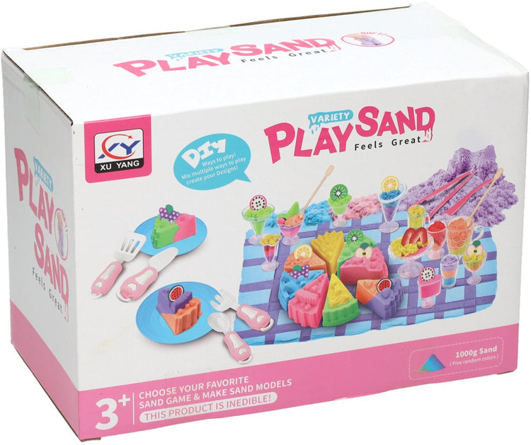 Spielen Sie Sandkuchen-Desserts mit Spielmatte, 1 kg