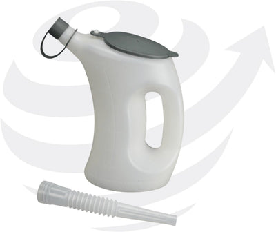 Pressol-Krug 1 l mit Deckel, Verschluss und flexiblem Auslauf