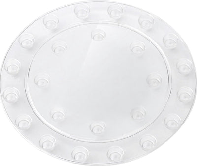 Elho Bodenschutz rund 21 – Zubehör für den Innenbereich – ø 21,0 x H 1,5 cm – transparent transparent