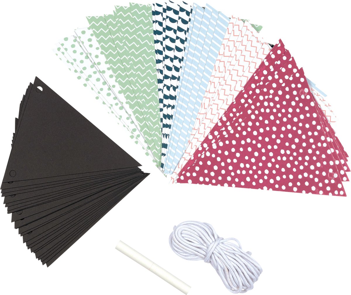 Goki Cardboard Chalk Flag -Linie, 5m