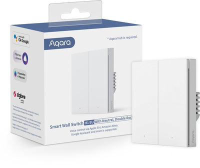 Aqara Wall Switch Double Rocker (mit neutral)