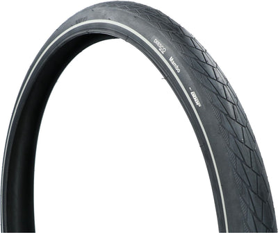 Dresco Tire Mambo – Reifengröße 28 x 2,00 – ETRTO-Größe 50–622 – Pannensicherer Reifen mit Anti-Pannen-System (APS) – mit 3 mm Breaker-Schicht – sichere Reflexion – geringer Rollwiderstand – sehr hohe Pannensicherheit – optimaler Grip