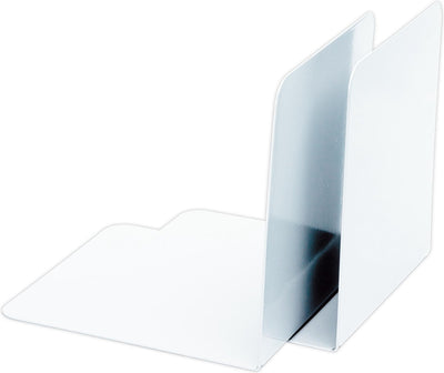 Alco Buchstütze 85x140x140mm Metall 2 Stück in weißer Box