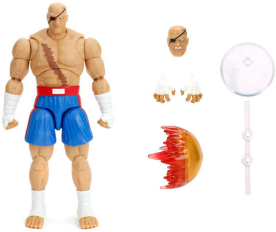 Jada Toys Ultra Street Fighter II: The Final Challengers Actionfigur 1 12 Sagat 19 cm