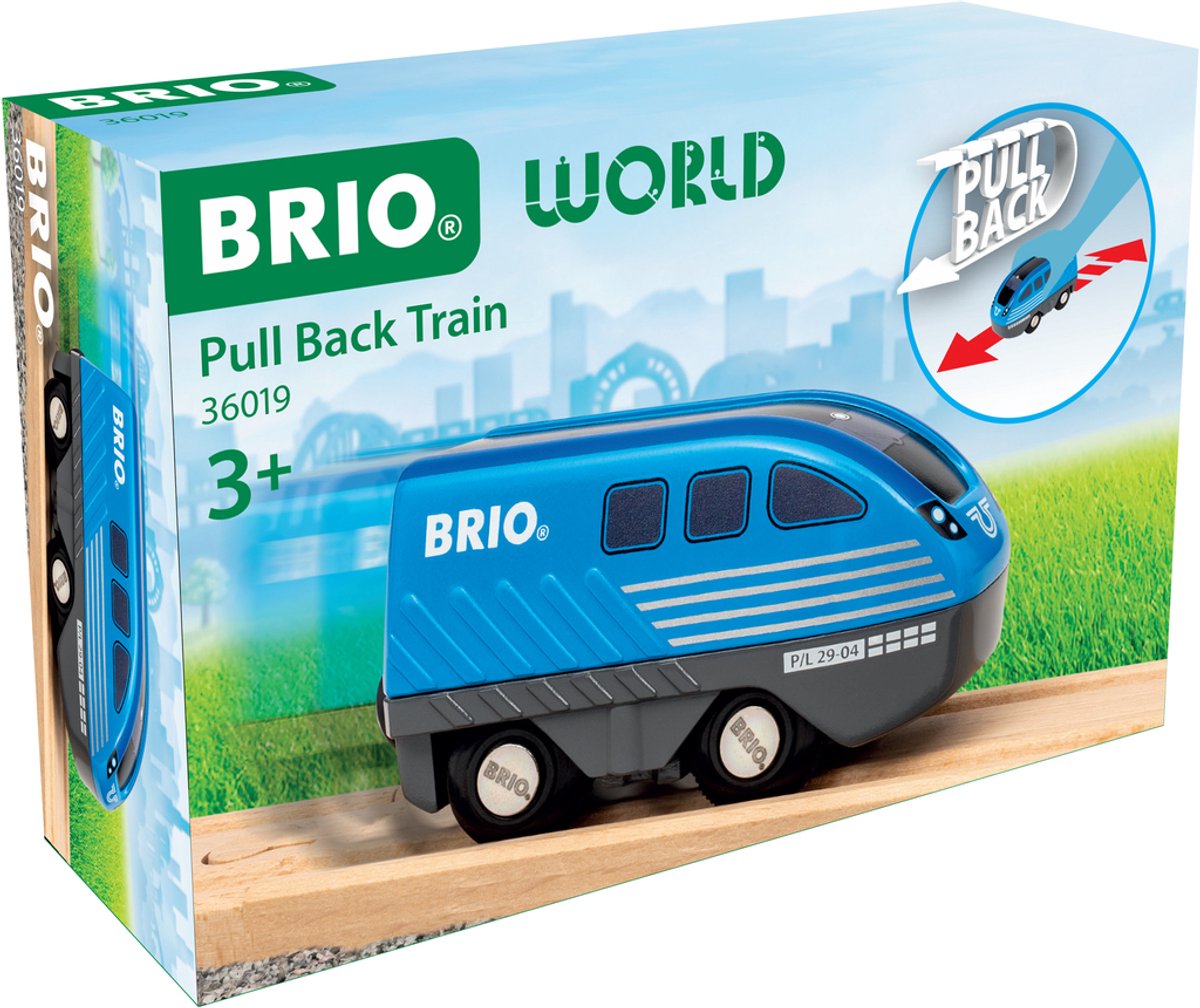 Brio-Rückzieheisenbahn – Weltspielzeug ohne Batterien – 36019